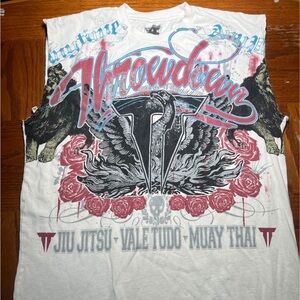 Tapout Men's White and Black T-shirt
Cyber Y2k Throwdown XL